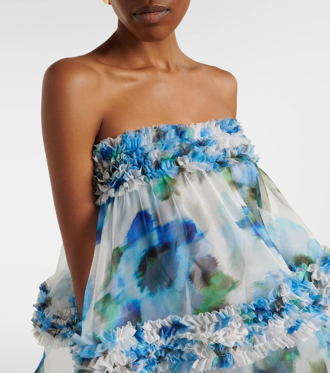 Zimmermann - Alchemy ruffled silk organza minidress