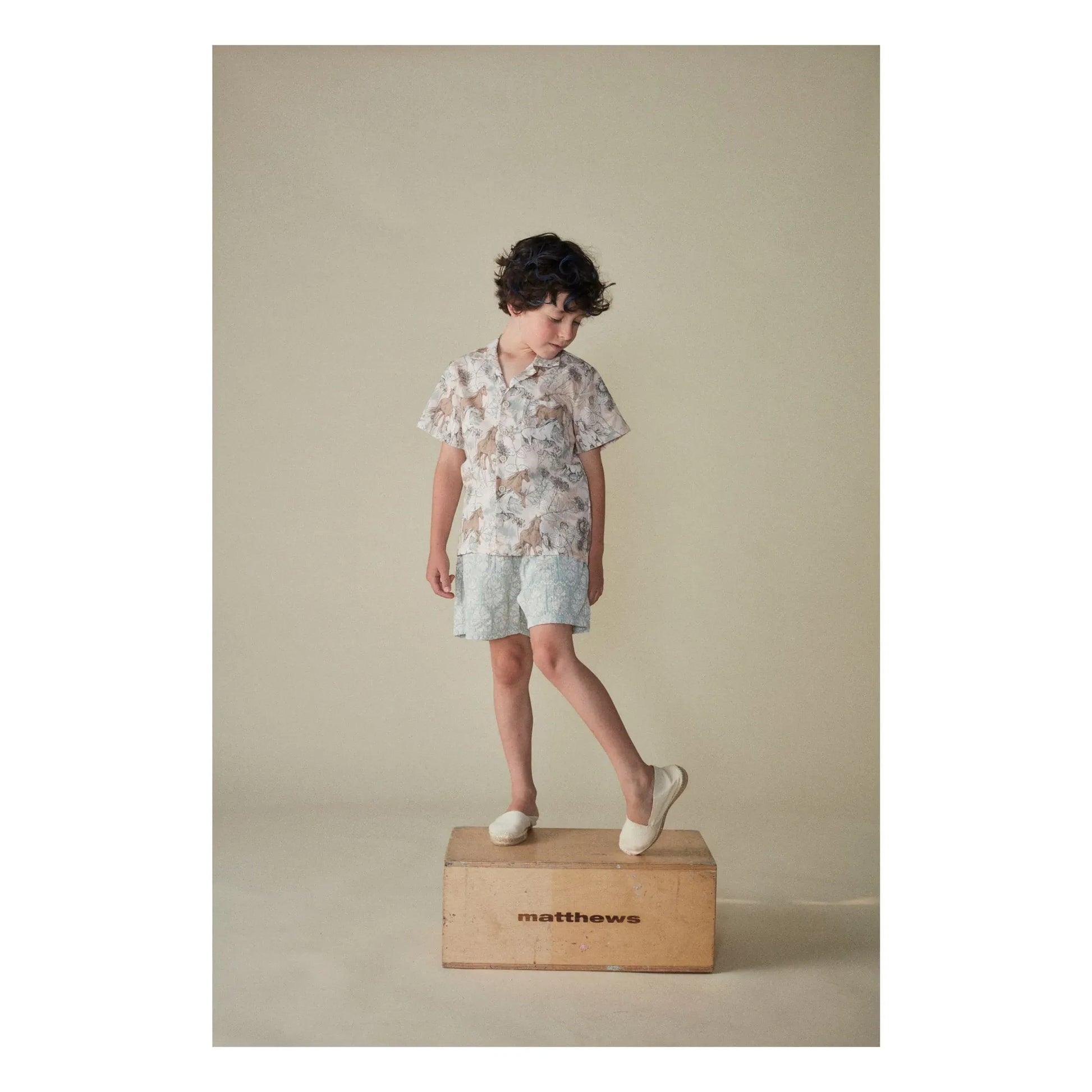 Coco au Lait - Shirt Horses | Powder pink
