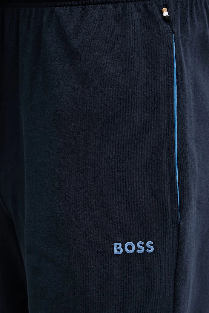 BOSS erkek pamuklu elastanlı ev tipi kısa şort Mix&Match Short CW