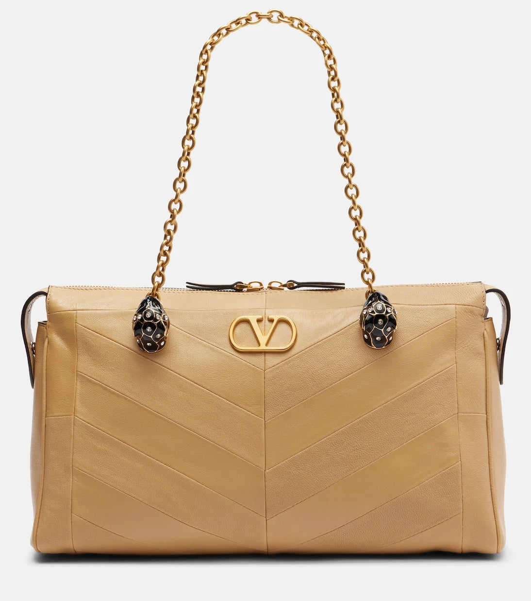 Valentino Garavani - Panthea VLogo leather shoulder bag