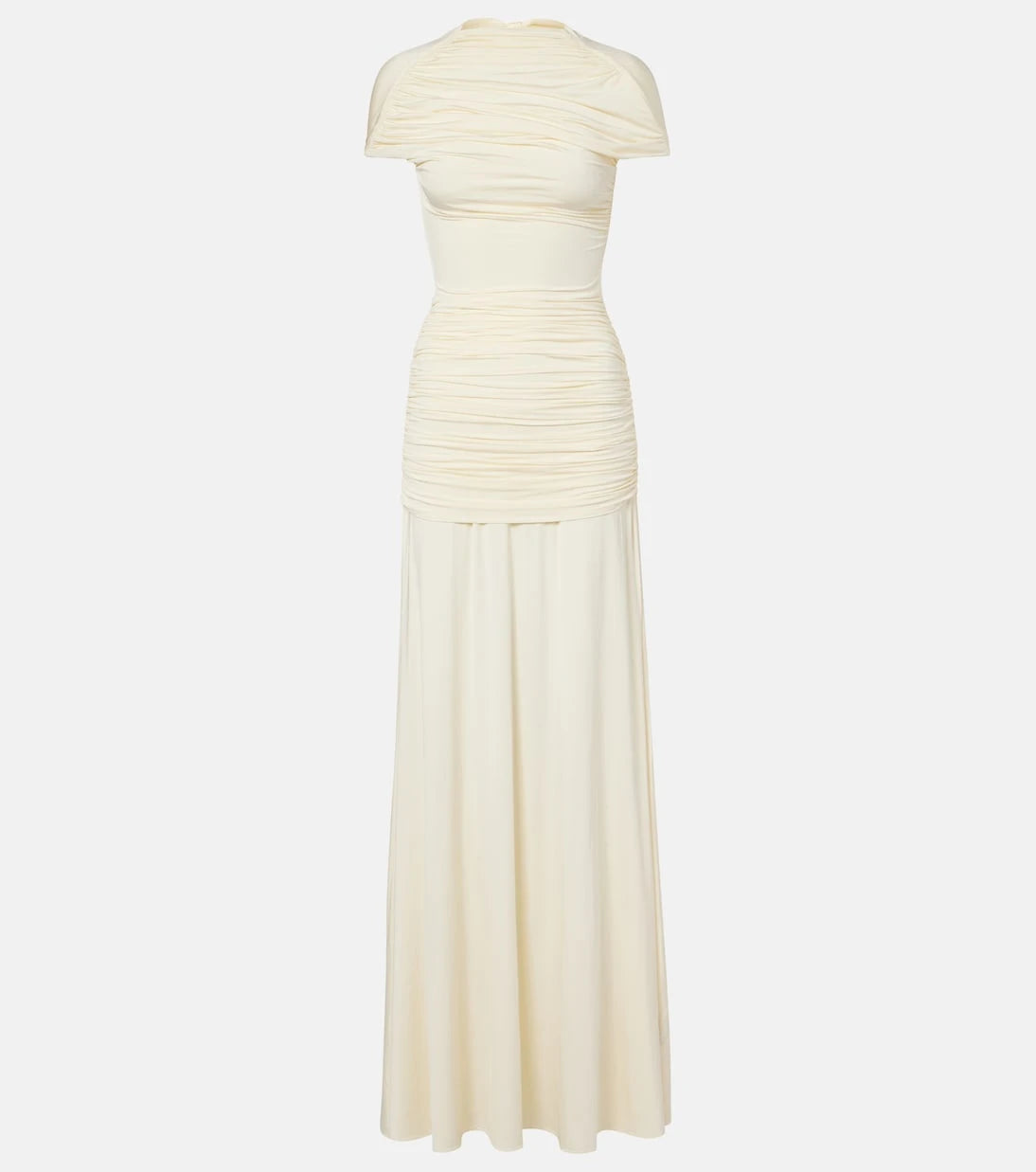 Self-Portrait - Draped jersey gown