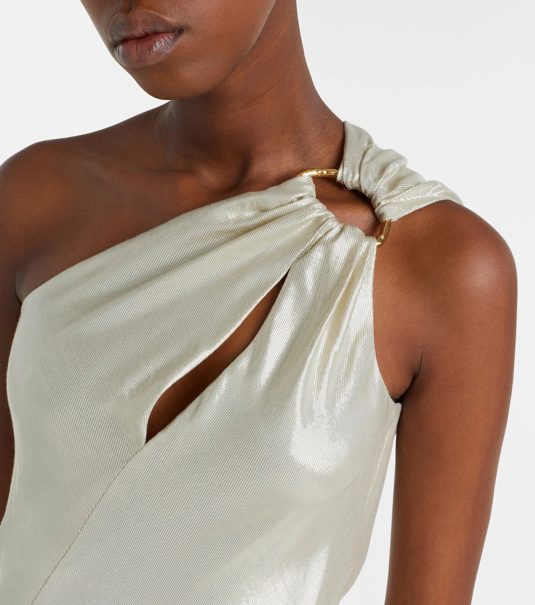 Max Mara - Odissea one-shoulder gown