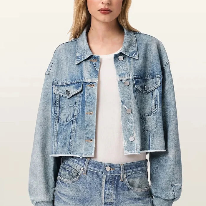 Дънково яке AllSaints ANDERS