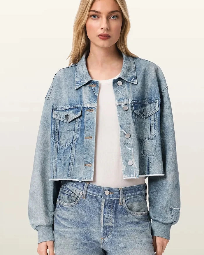 AllSaints ANDERS Denim Ceket
