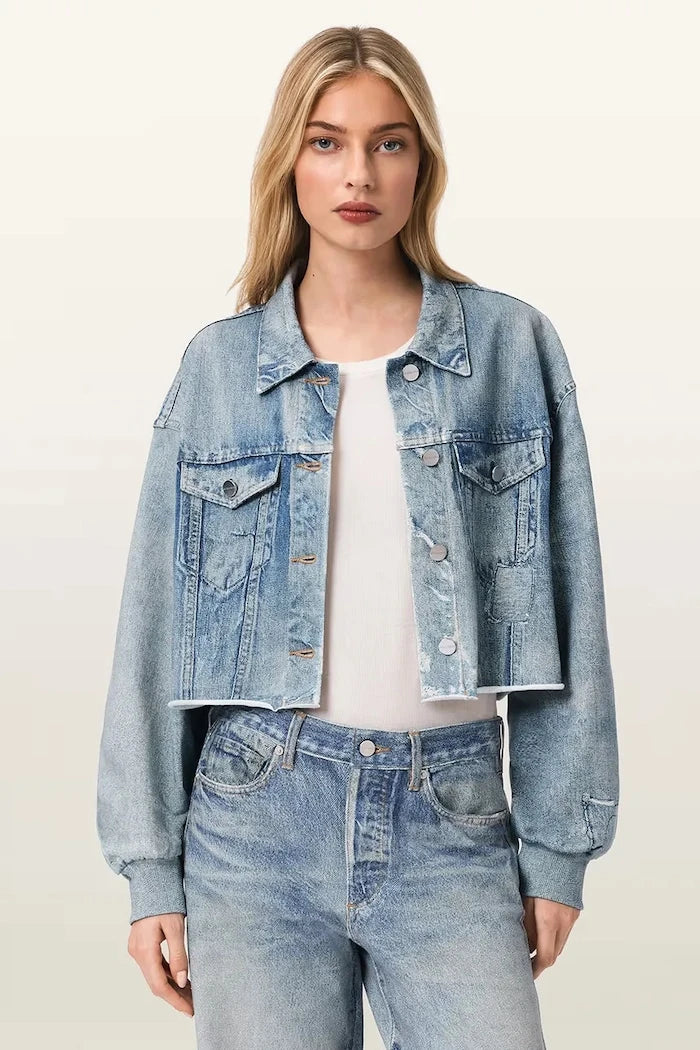 Дънково яке AllSaints ANDERS