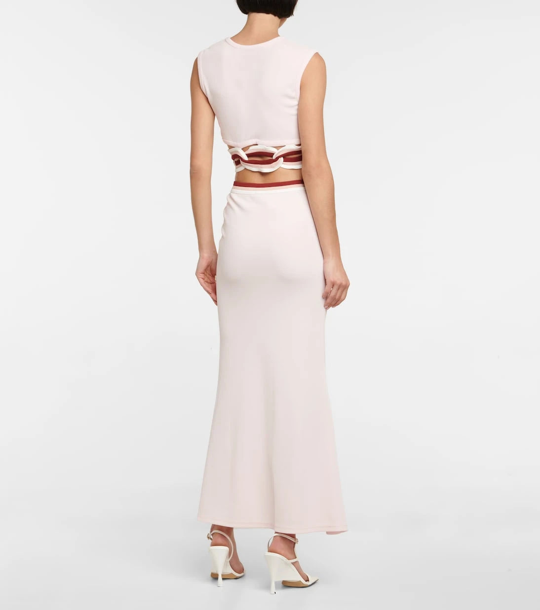 Christopher Esber - Low-rise cutout maxi skirt
