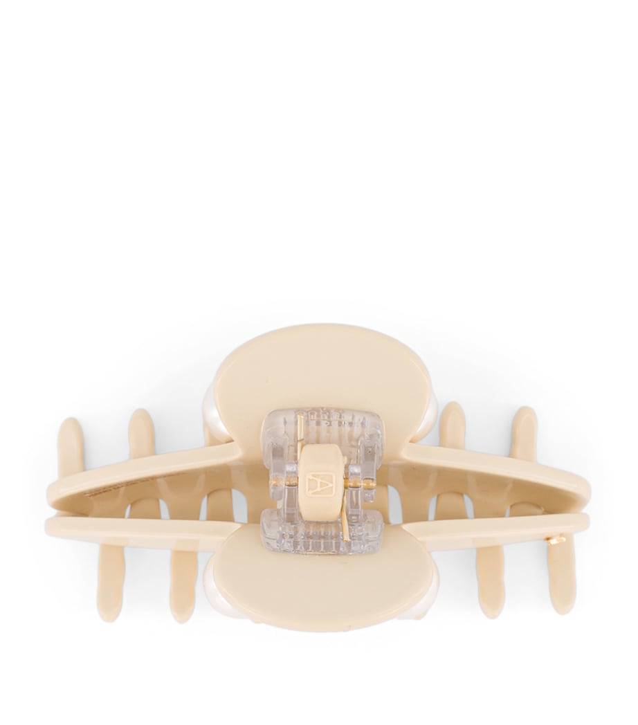 Alexandre de Paris Oversize Pearl-Detail Claw Hair Clip