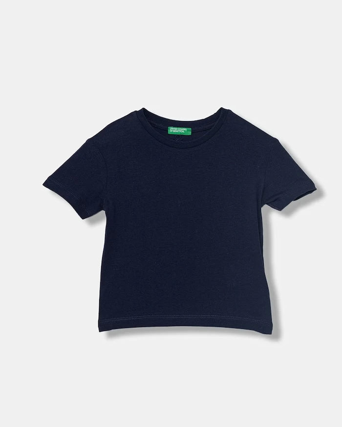 United Colors of Benetton Pamuklu Çocuk Tişörtü 2'li