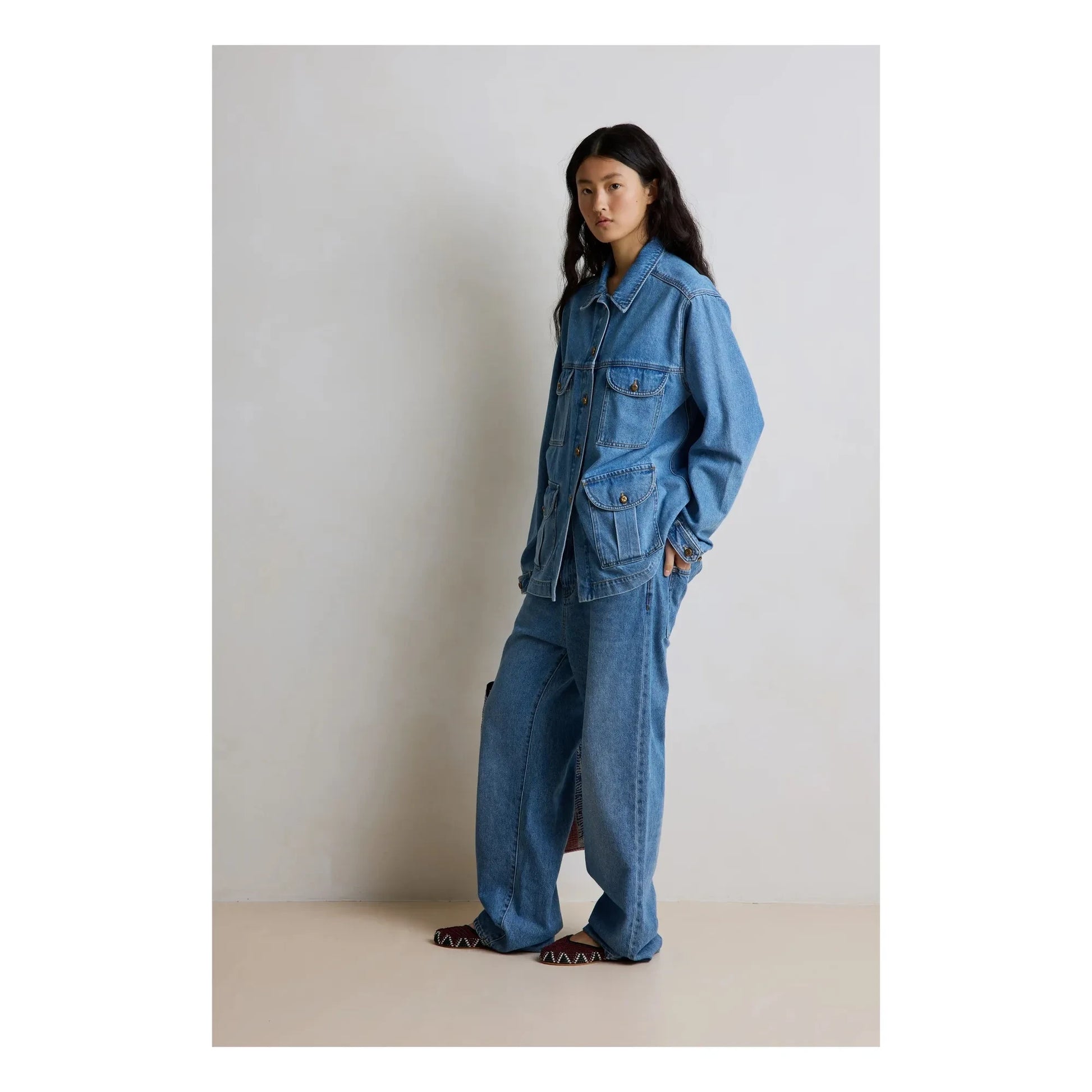 Hod - Elly Denim Sahara Jacket | Blue
