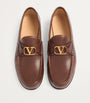 Valentino Garavani Leather VLogo Loafers