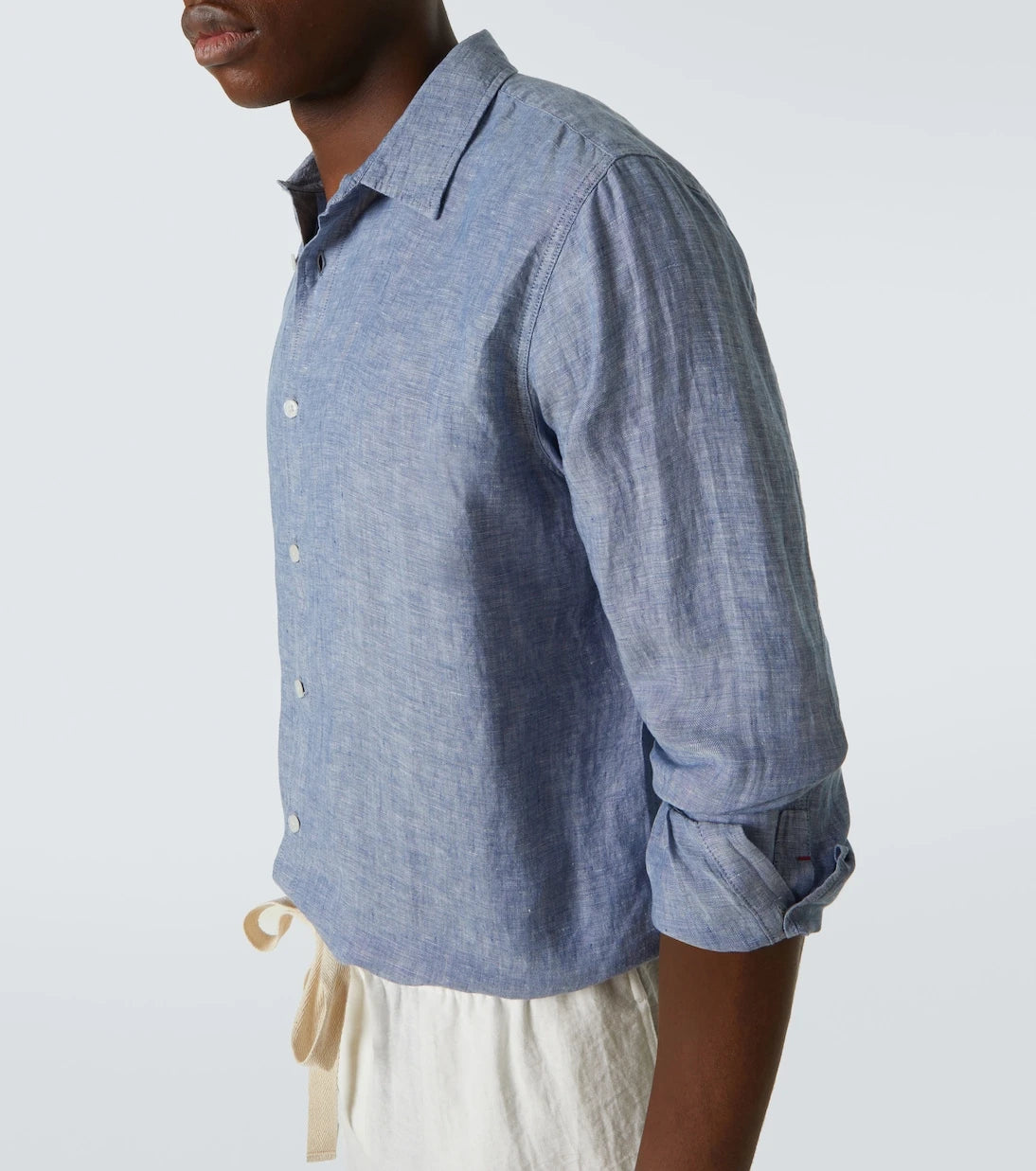 Orlebar Brown - Justin linen chambray shirt