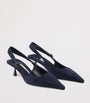 Amel 50 Suede Slingback Pumps