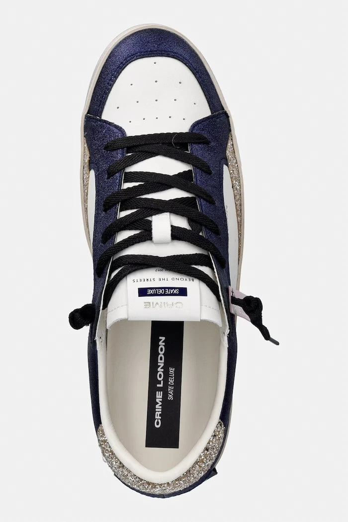 Crime London SK8 DELUXE kadın deri sneaker