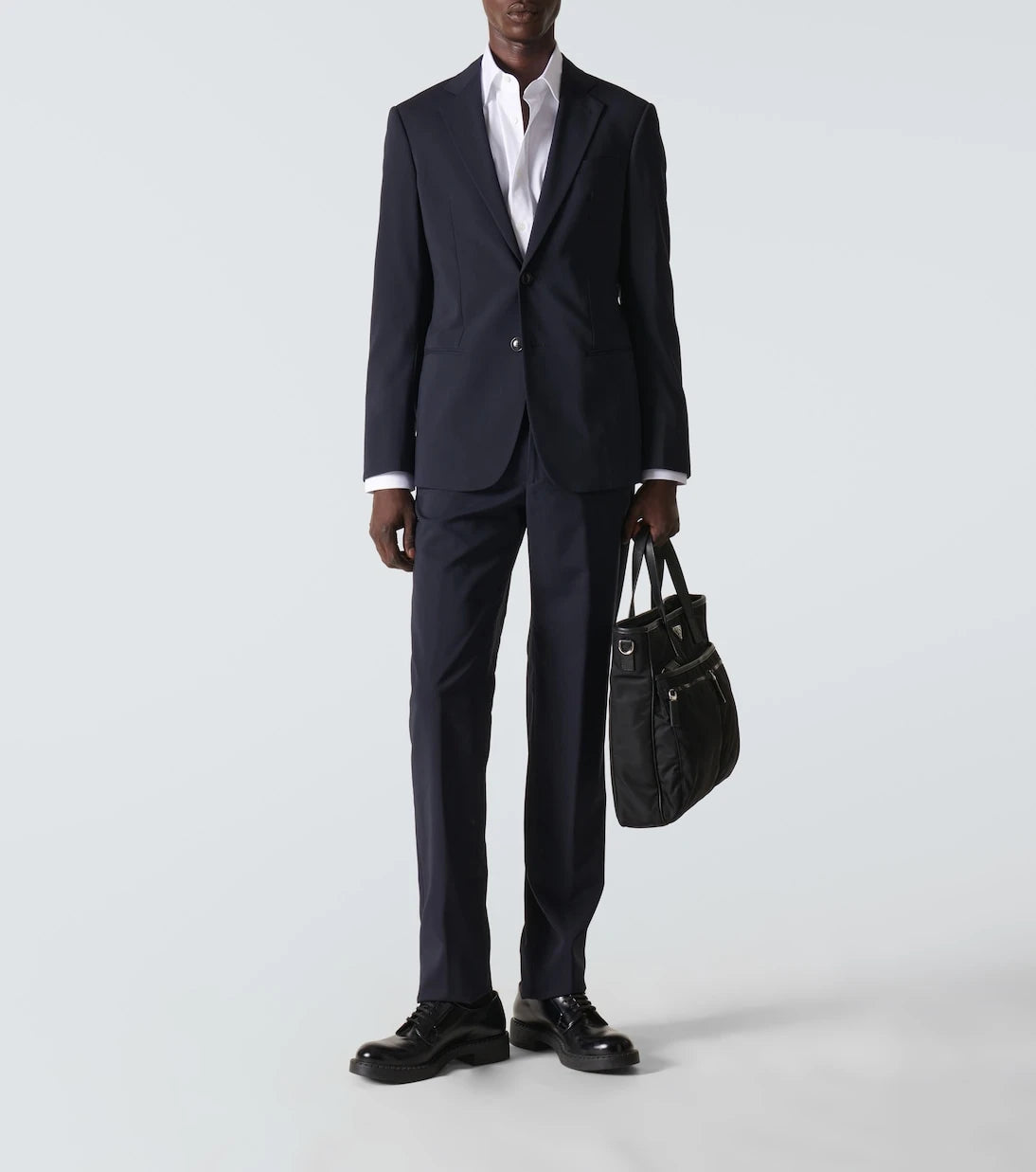 Thom Sweeney - قميص بوبلين قطني "ليتشي"