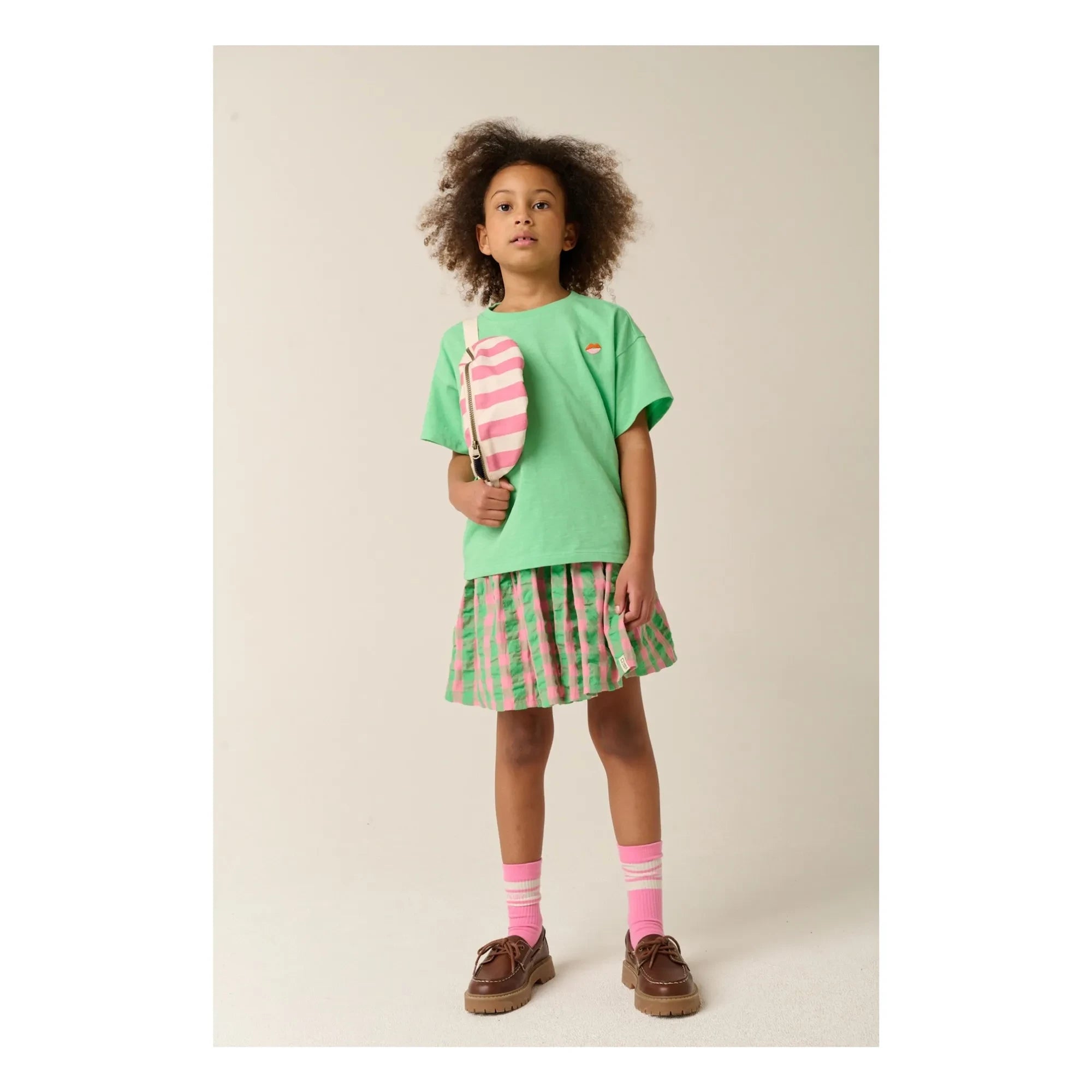 Tumble N'Dry - Franca Carreaux skirt | Green