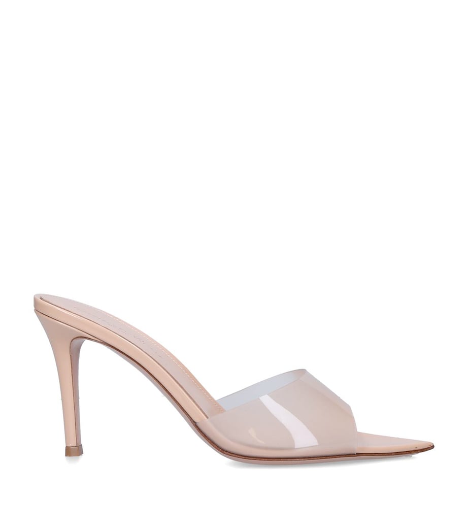 Gianvito Rossi Nude Elle Mules 105