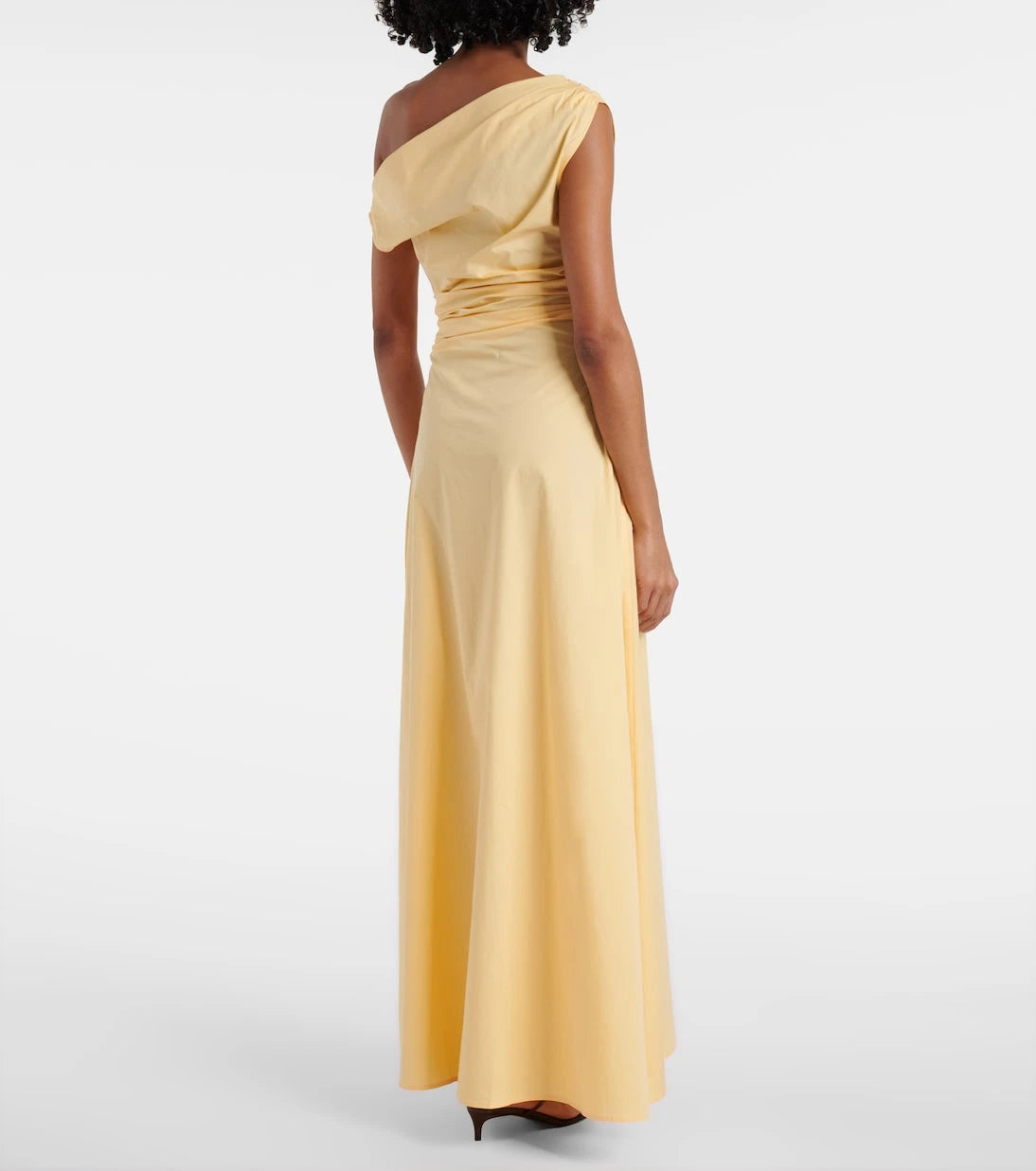 Staud - Phare one-shoulder cotton maxi dress