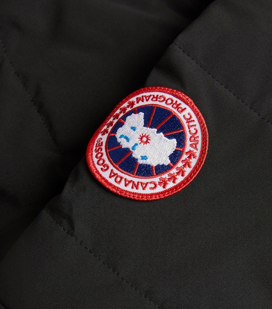Canada Goose Black Down-Filled Chelsea Parka Coat