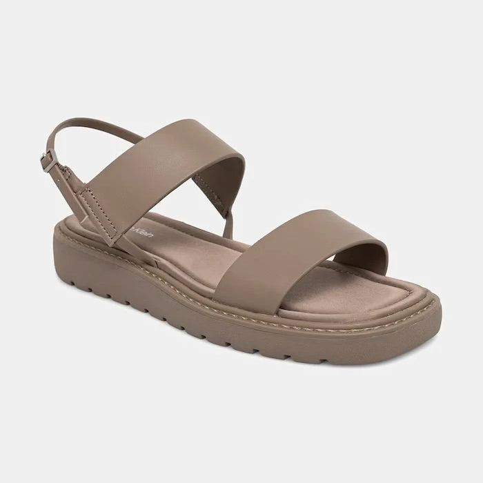 Calvin Klein сандали дамски SQ MOLDED SANDAL SLIN LTH