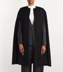 Wolk Morais Black Cashmere Monceau Cape