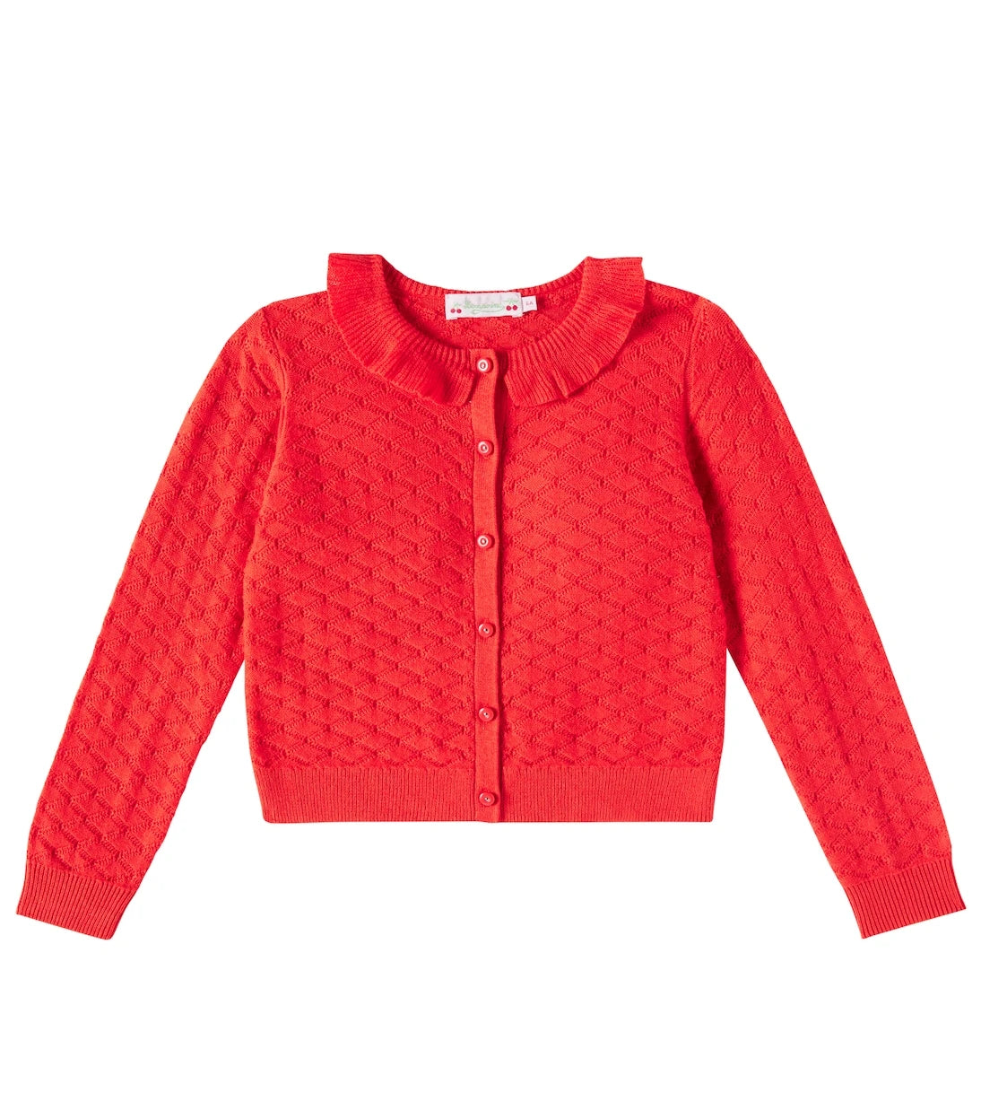 Bonpoint - Emy cotton and linen-blend cardigan