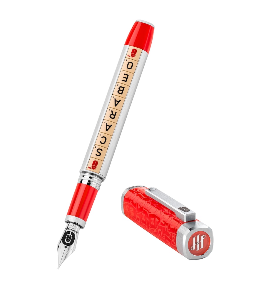 Yellow-Gold Trim Scarabeo Fountain Pen