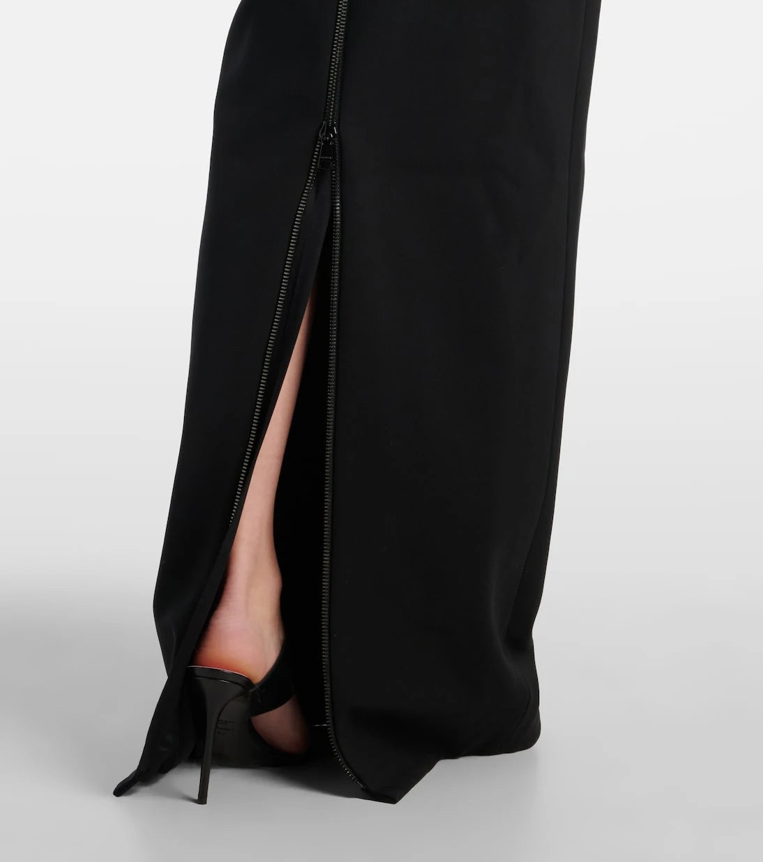 Balmain - Embellished halterneck gown