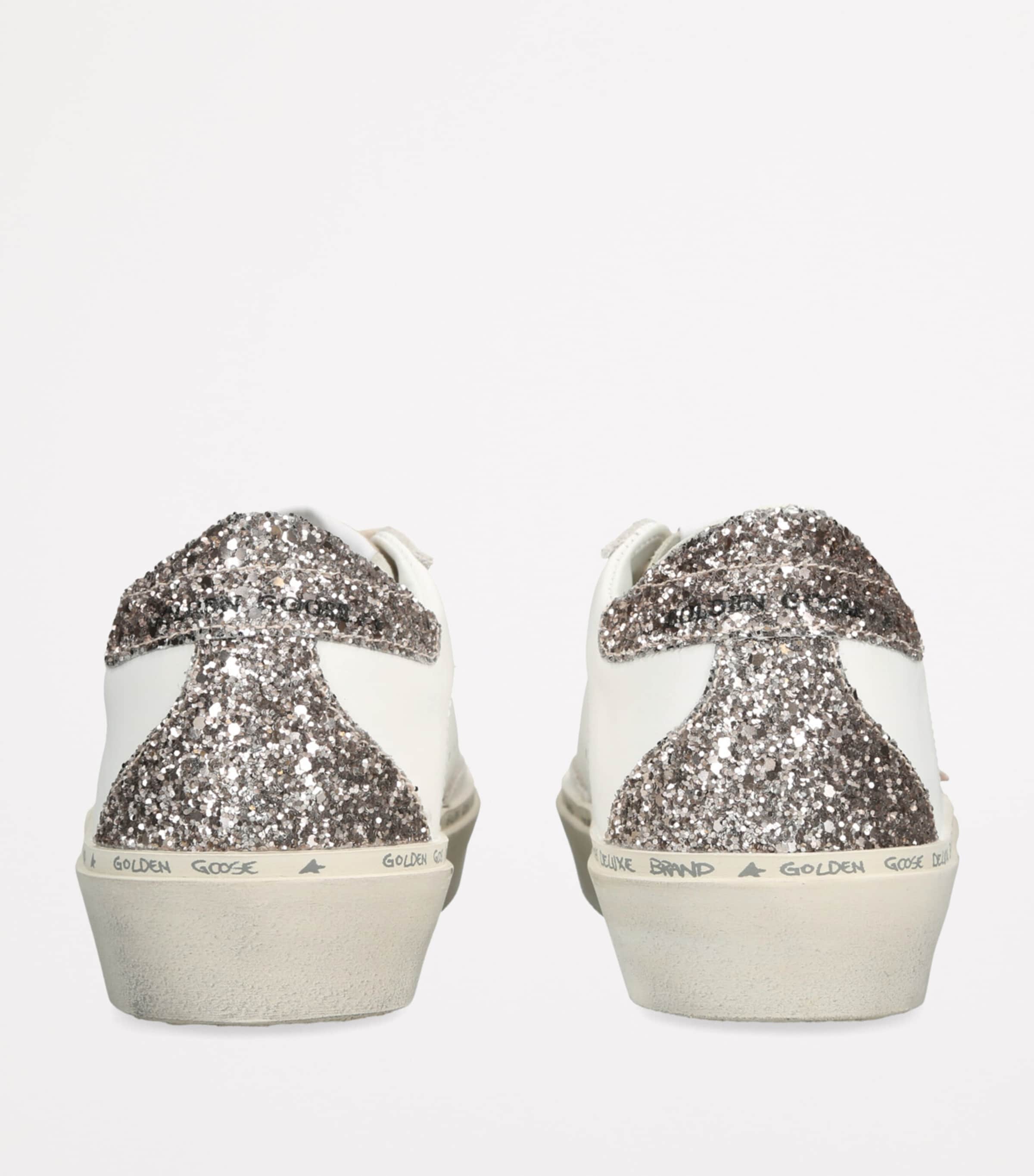 Golden Goose White Suede Hi Star Sneakers