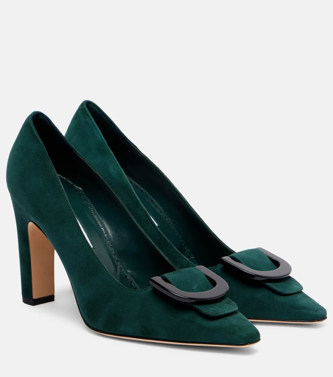 Manolo Blahnik - Beti 105 suede pumps