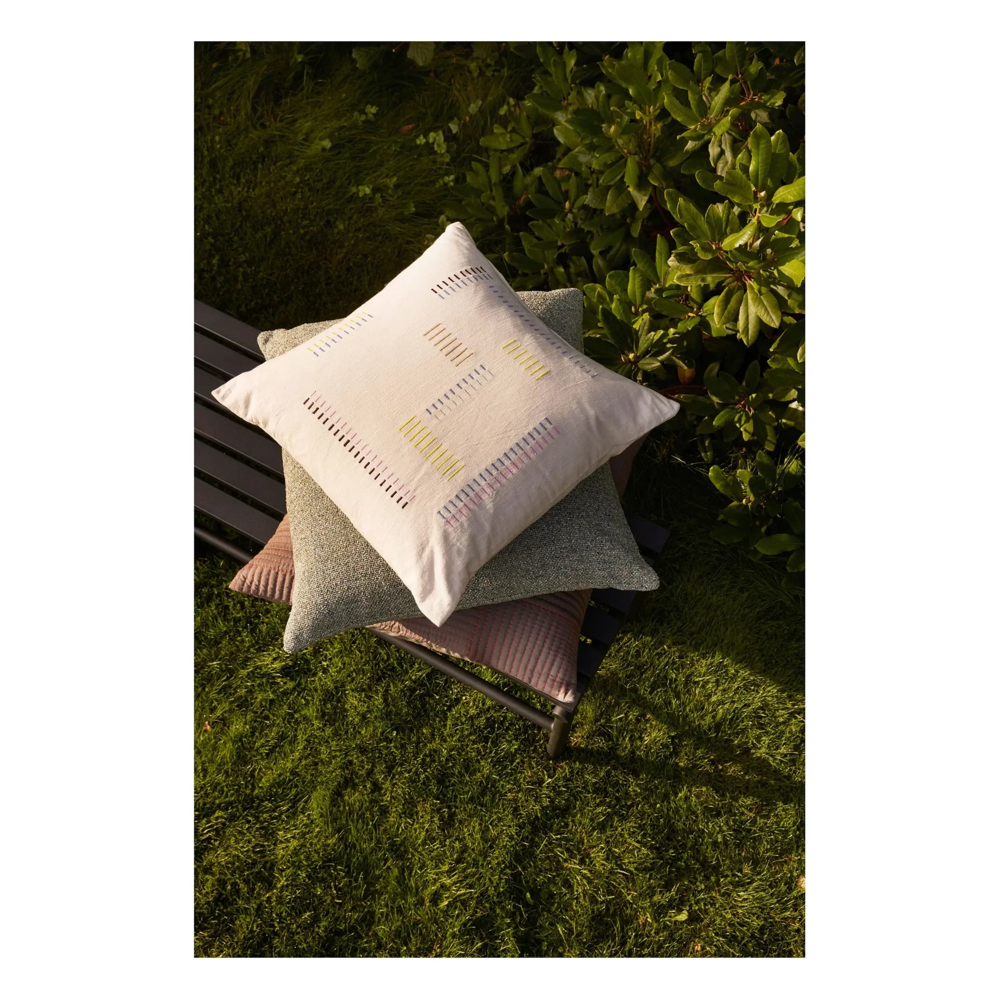 Hübsch - Elodie cushion | Beige