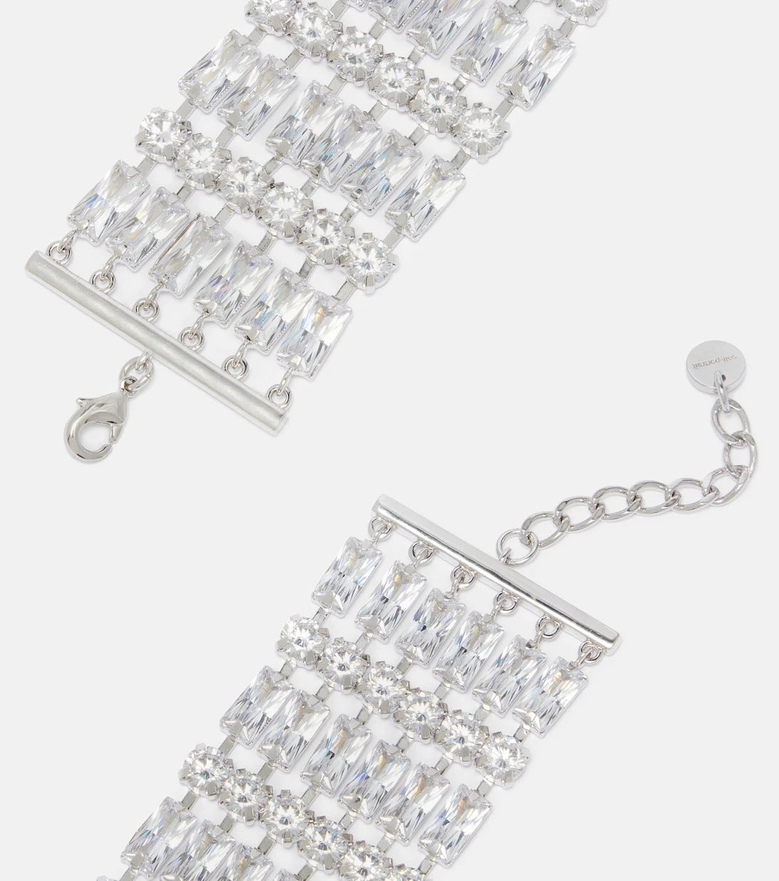 Self-Portrait - Crystal-embellished bracelet