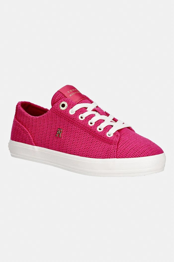 Tommy Hilfiger TH CHIC FOXING SNEAKER kadın düşük spor ayakkabı
