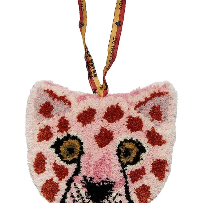 Декорация на стена Doing Goods Pinky Leopard 20 x 22 x 2 cm