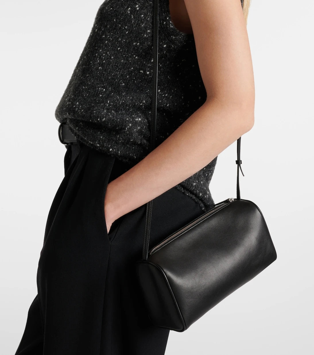 The Row - '90s leather shoulder bag