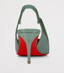 Christian Louboutin Green Hot Chick Sling Patent Leather Slingback Pumps 70