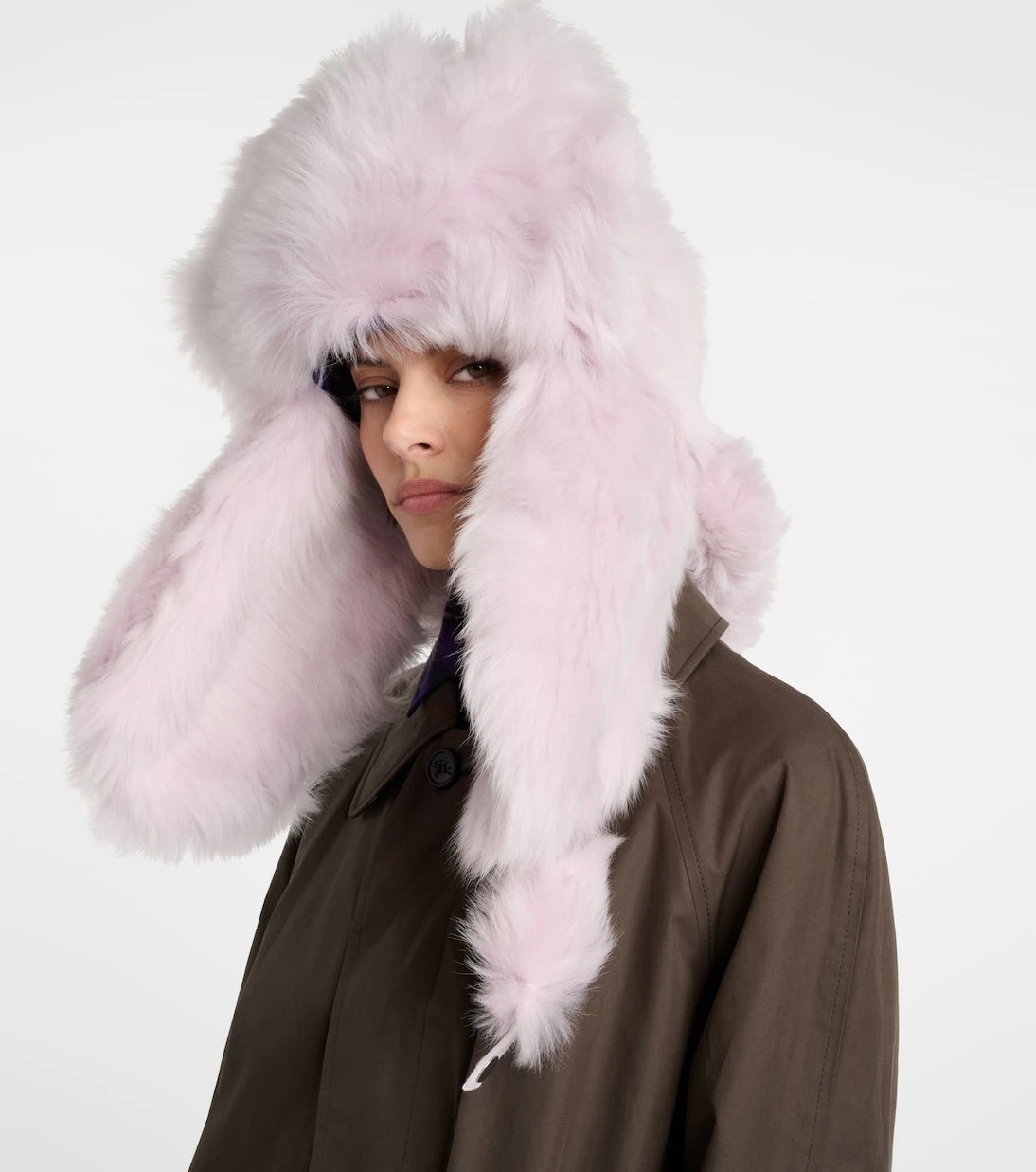 Burberry - Shearling hat