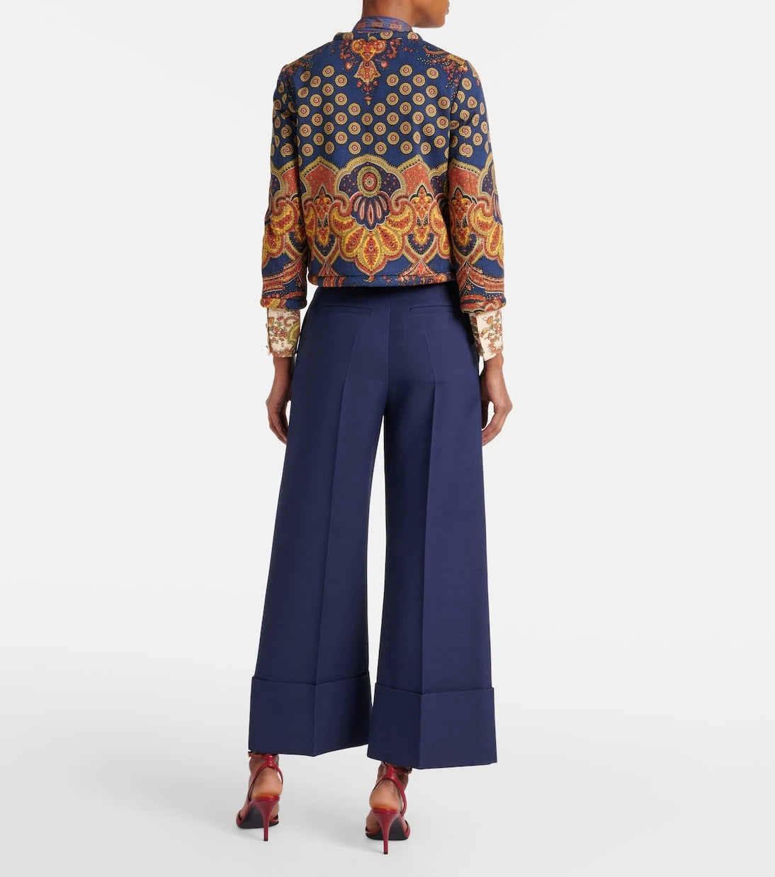 Valentino - Voyage Imaginaire cotton jacket