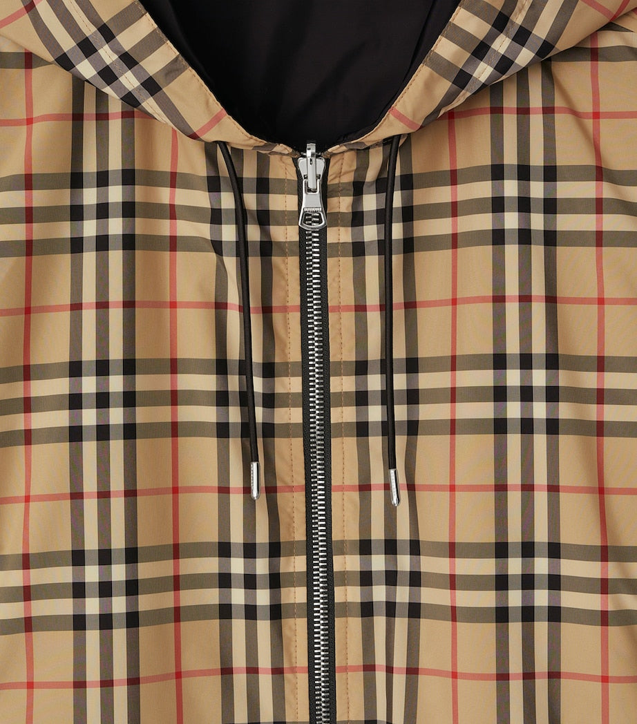 Burberry Beige Reversible Check Jacket