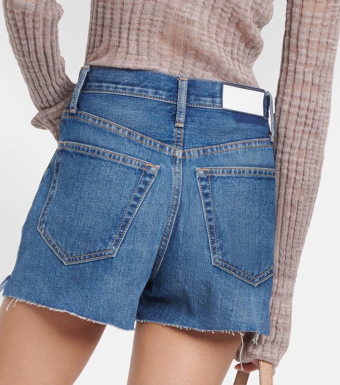 Re/Done - '50s high-rise shorts