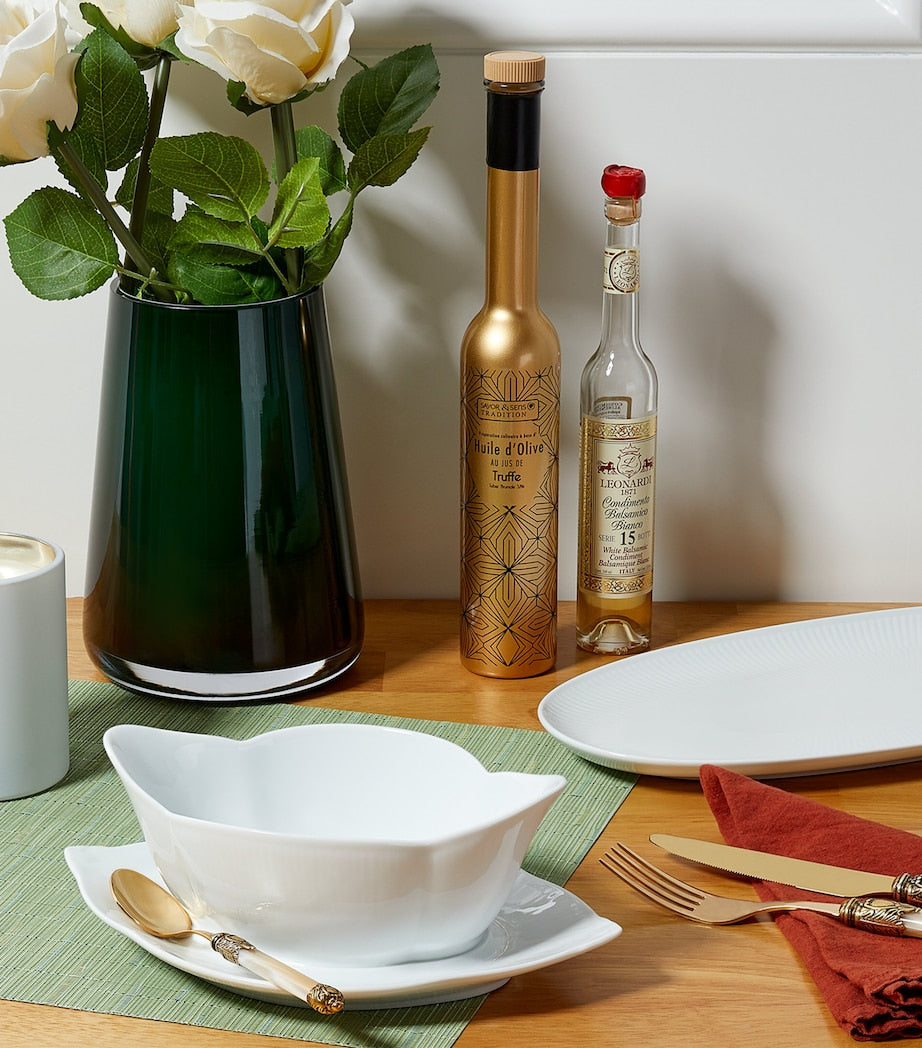 Royal Copenhagen White Fluted Sauce Boat (550ml)