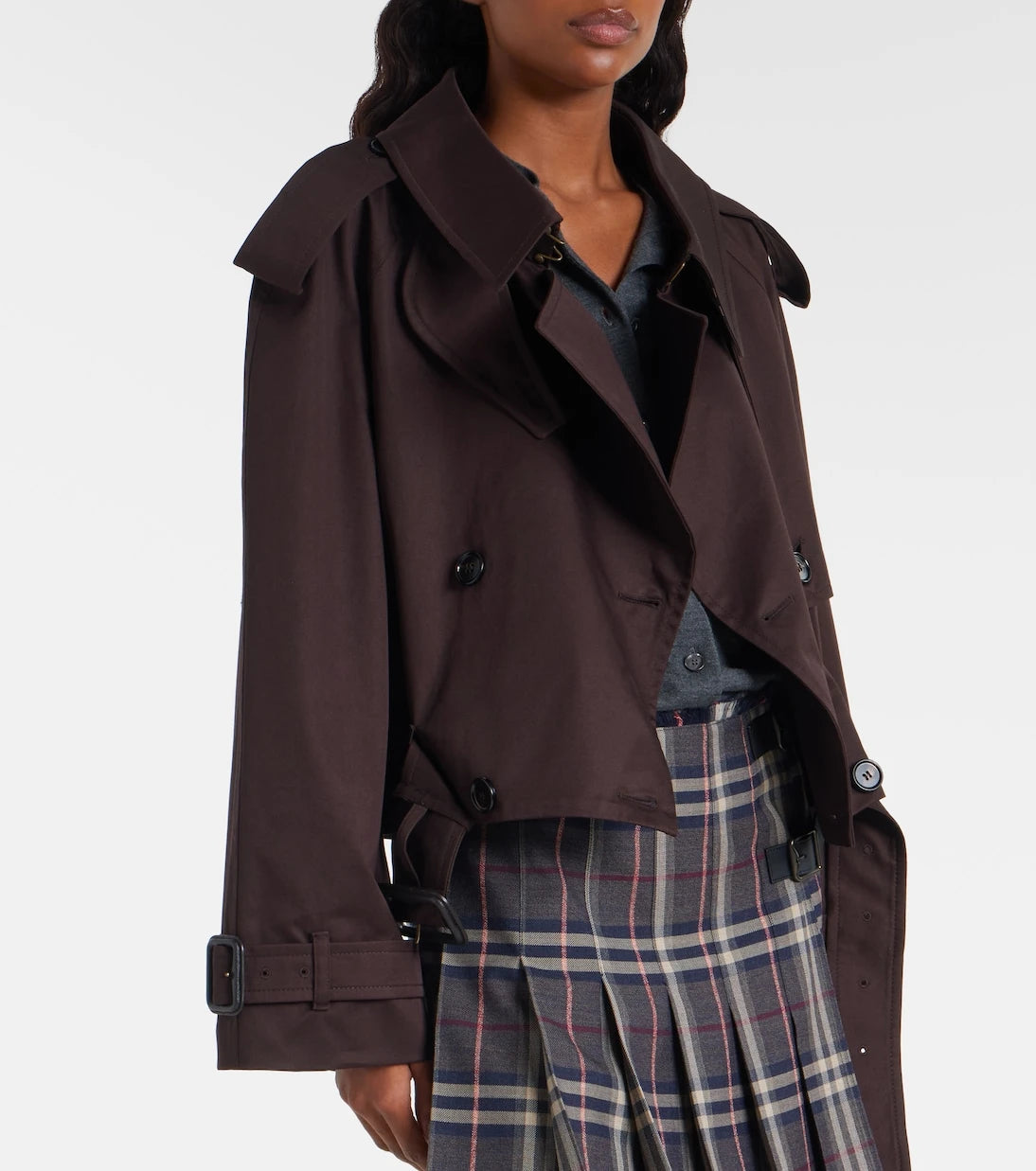 Burberry - Cotton gabardine jacket