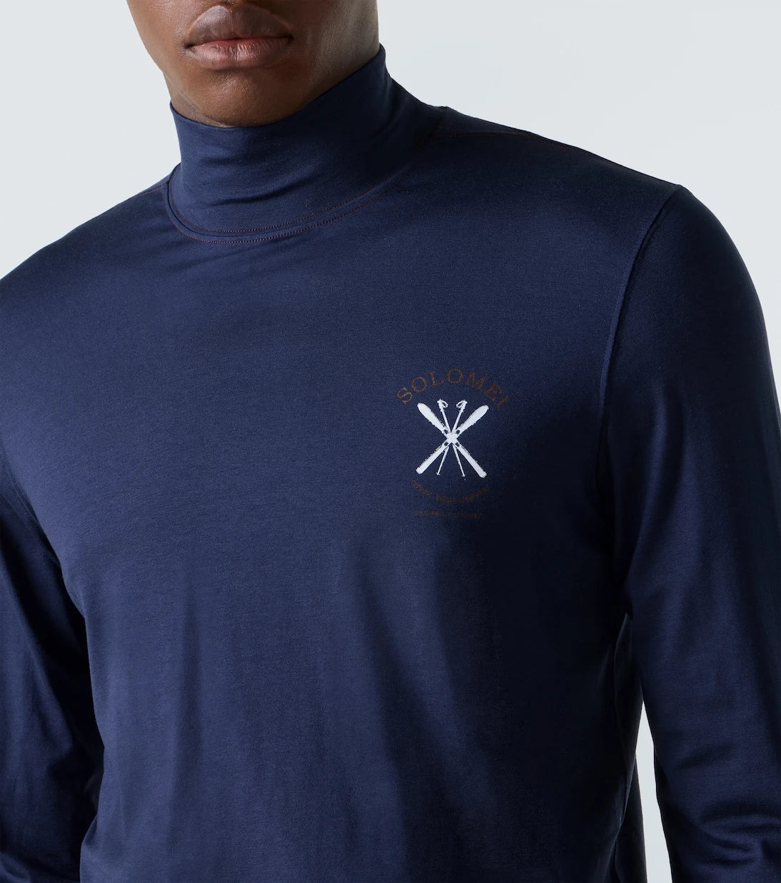 Brunello Cucinelli - Silk ski T-shirt