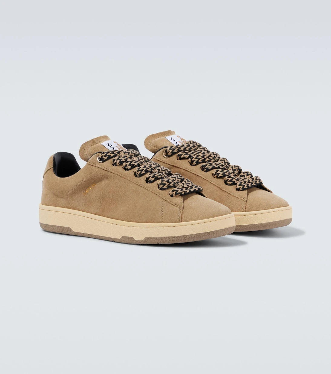 Lanvin - Curb Lite suede sneakers