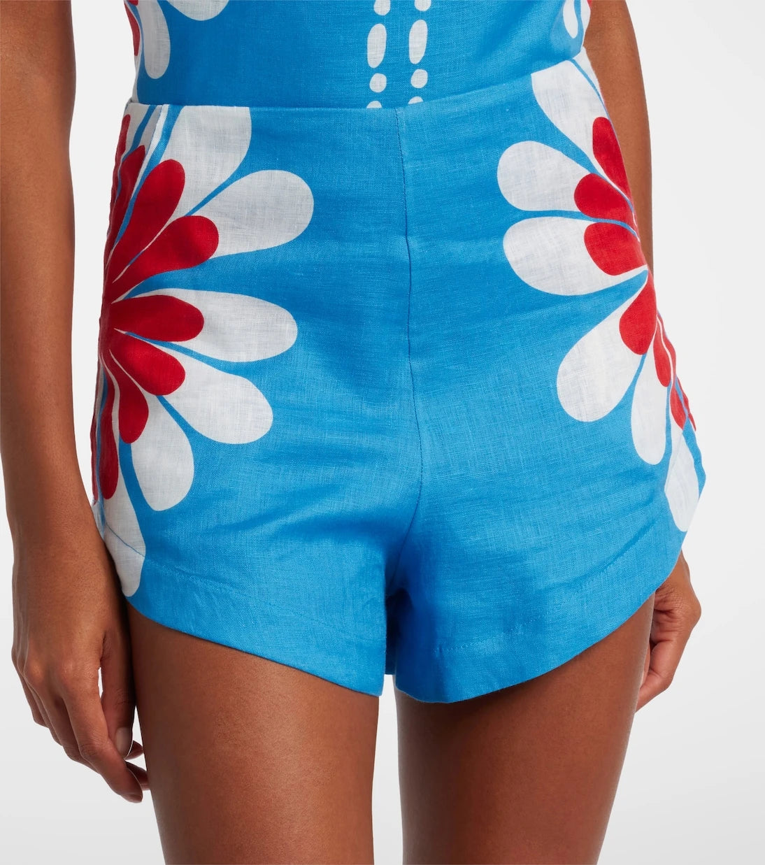 Cala de la Cruz - Bahamas linen shorts