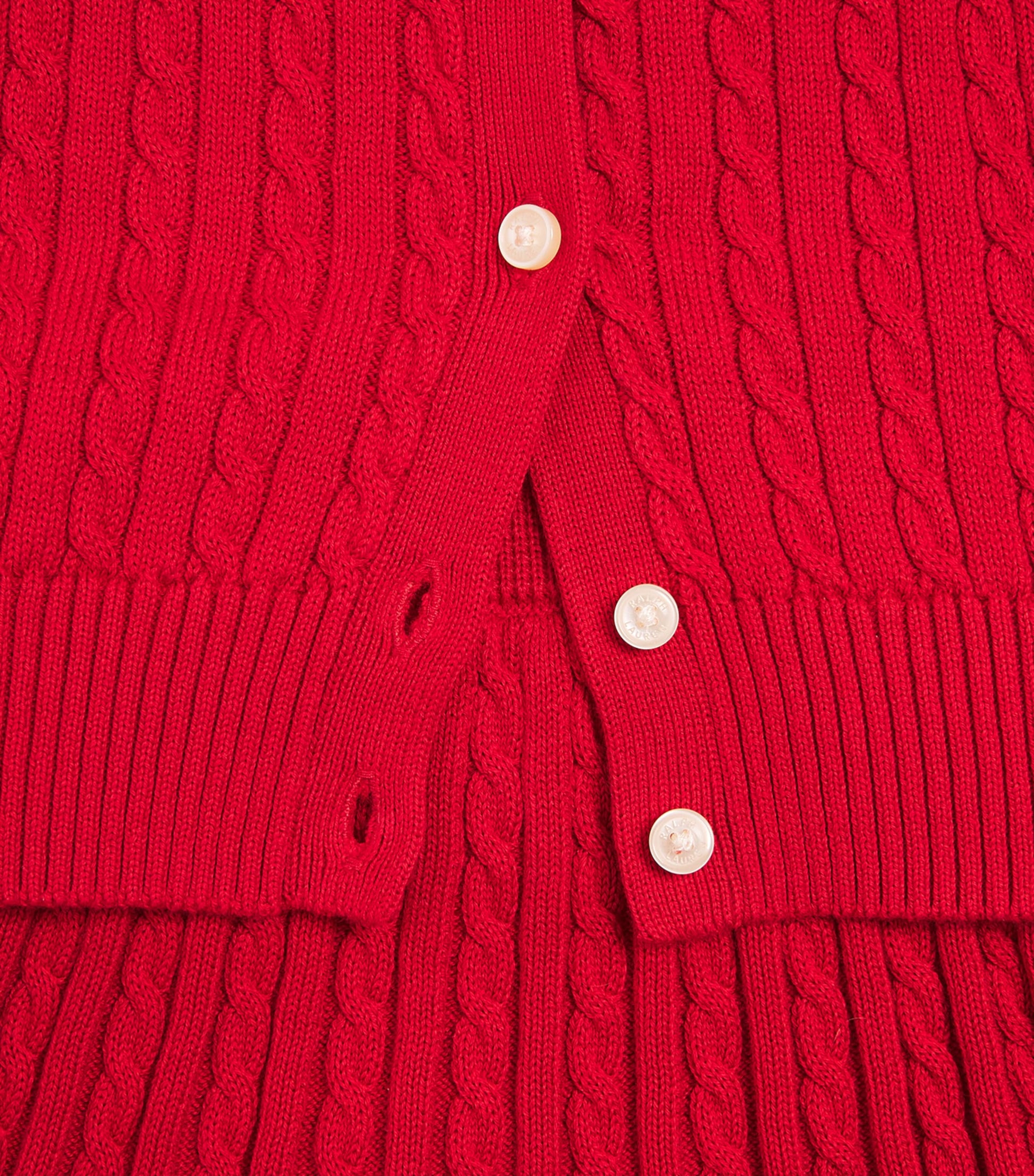 Ralph Lauren Kids Cotton Cardigan and Skirt Set (2-7 Years)