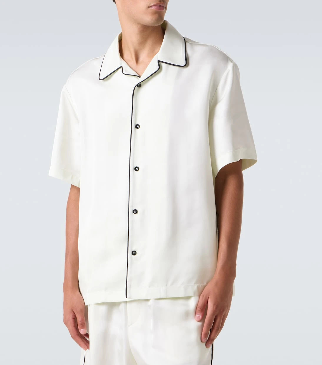 Jil Sander - Büyük beden bowling gömleği
