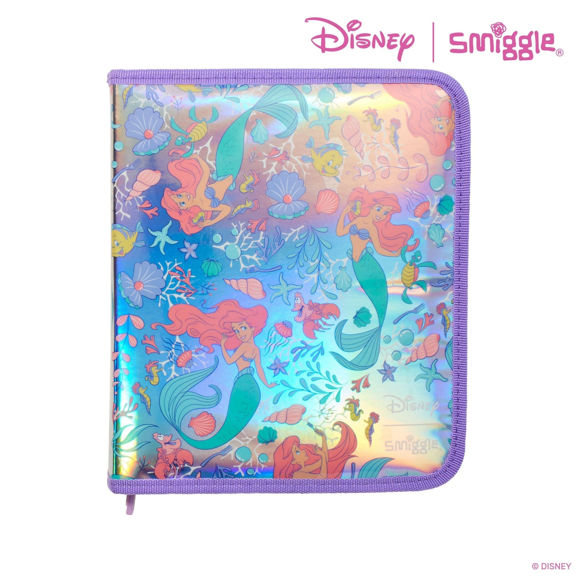 Smiggle - Disney Princess Pencil Case and Crayons Stationery Set Kit