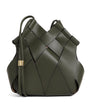 Black Leather Charlotte Cross-Body Bag