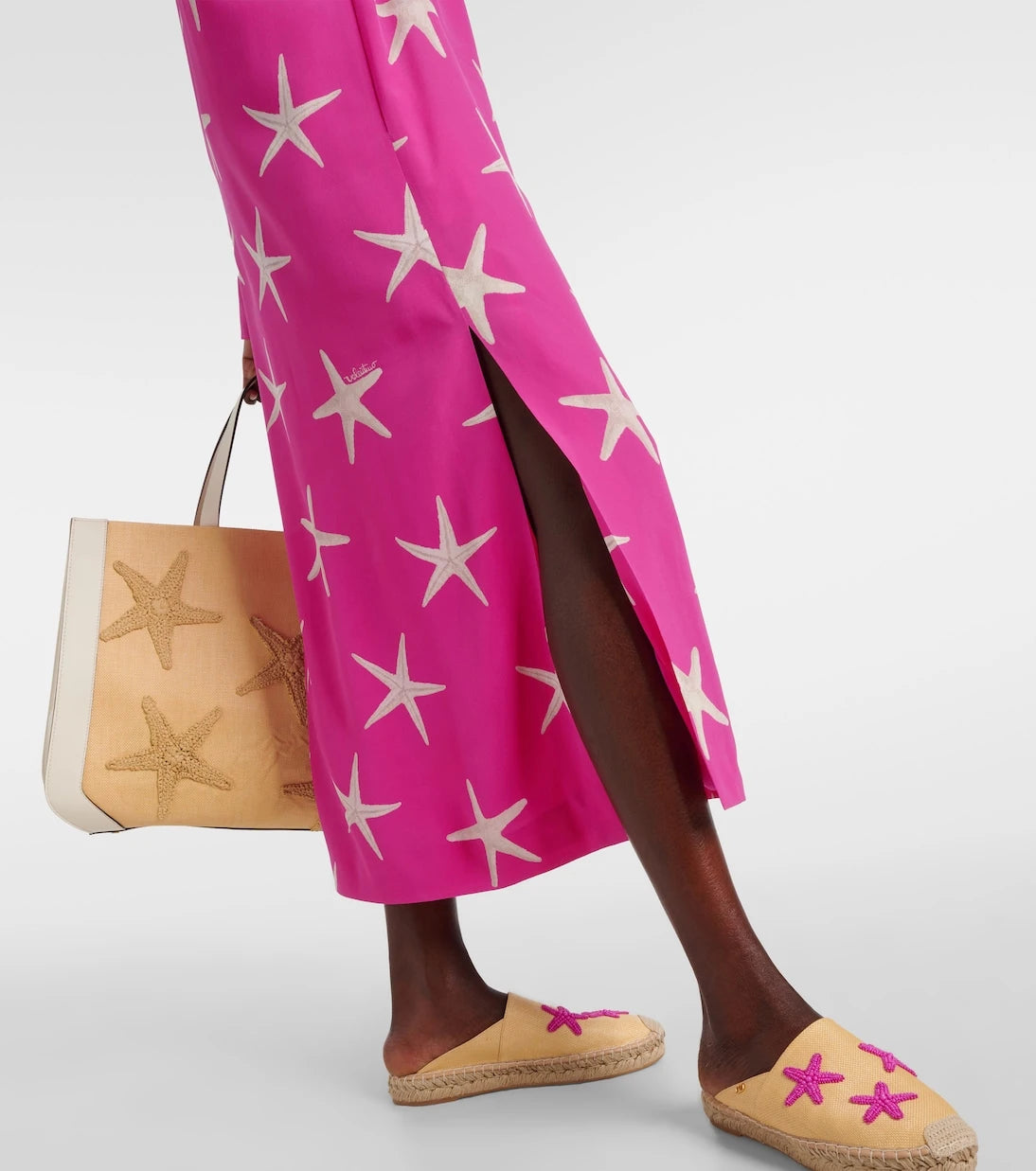 Valentino - Printed silk kaftan