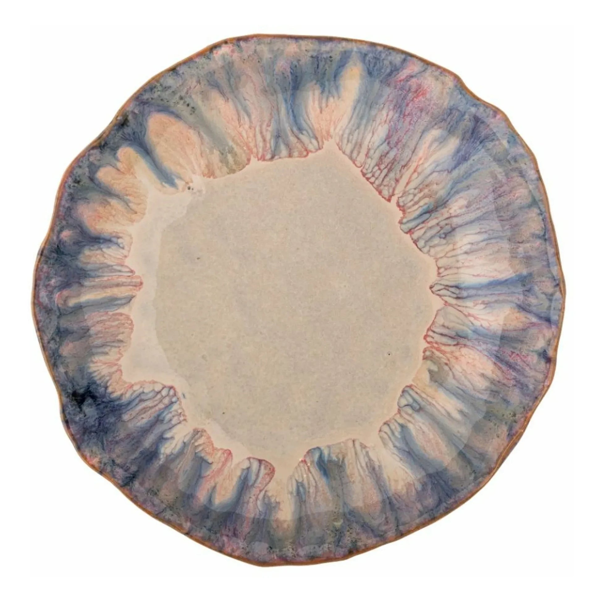 Bloomingville - Amalia stoneware dish | Blue